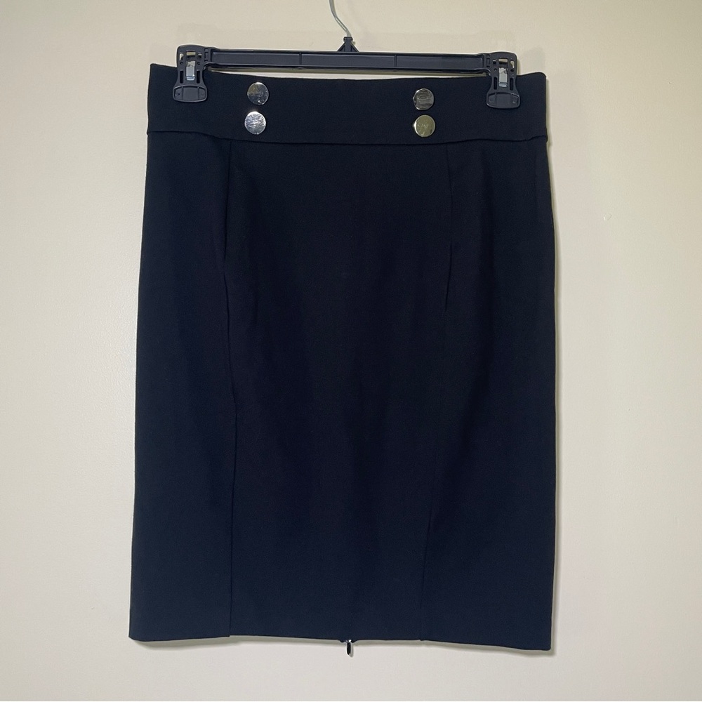 Guess mini black pencil skirt XL
